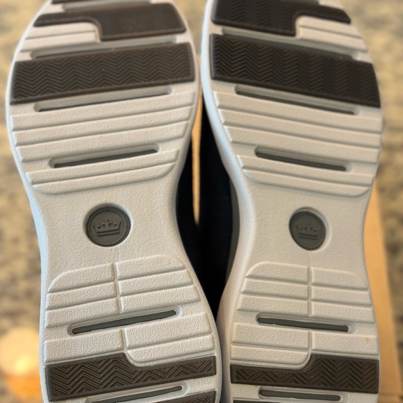 Peter Millar Glide Dark Blue Wool Sneakers with Gray Accents - Picture 5 of 7